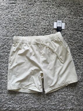Original Use Cream Drawstring Men’s Shorts